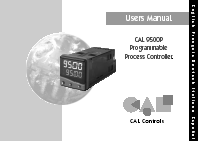 CAL 9500P User Manual